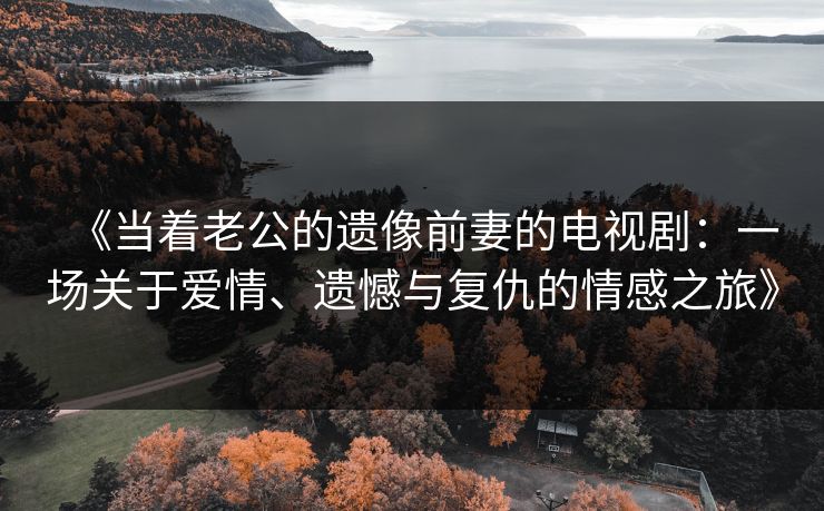 《当着老公的遗像前妻的电视剧：一场关于爱情、遗憾与复仇的情感之旅》